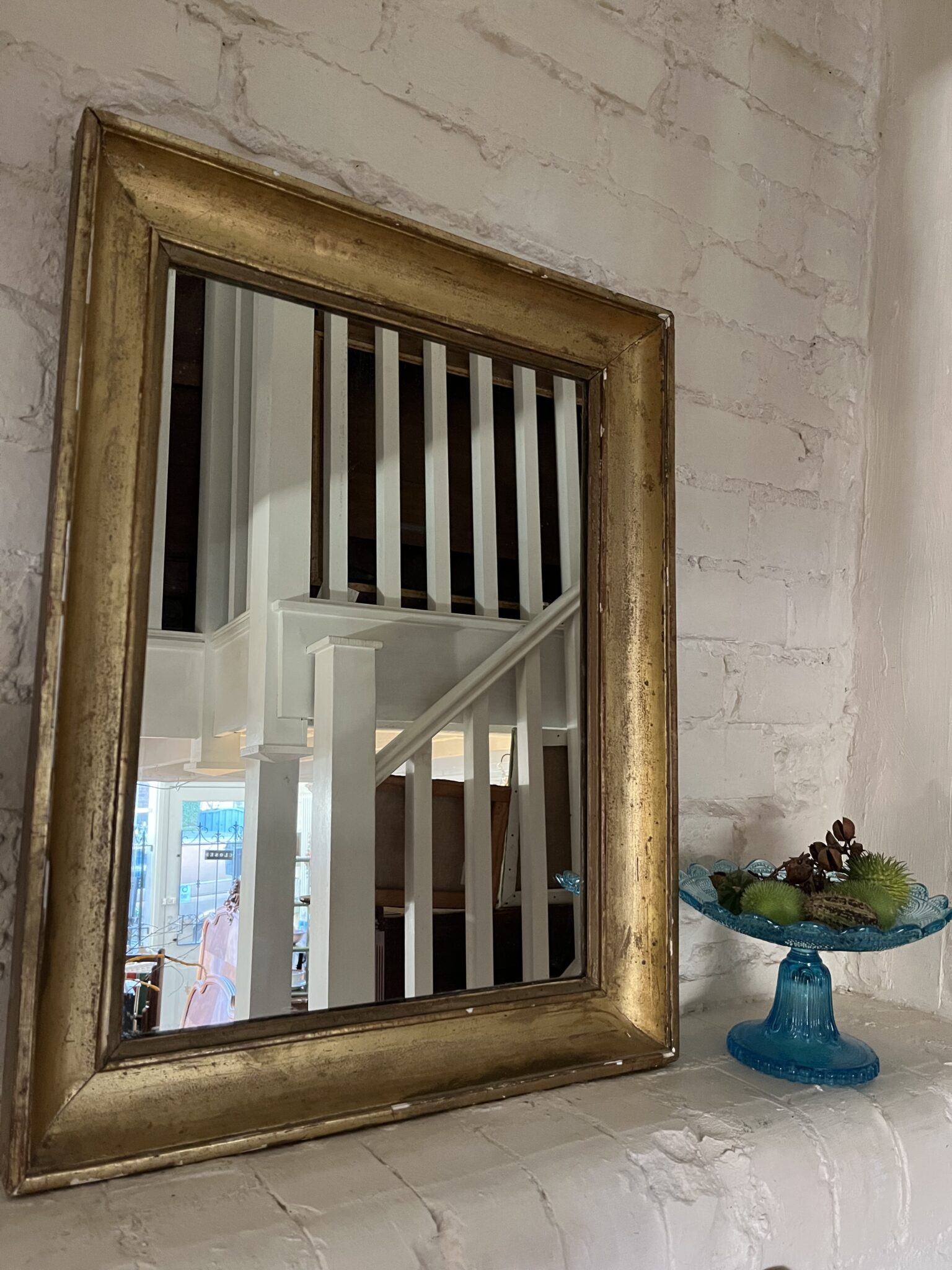 Antique gilt mirror Antiquites Francaises